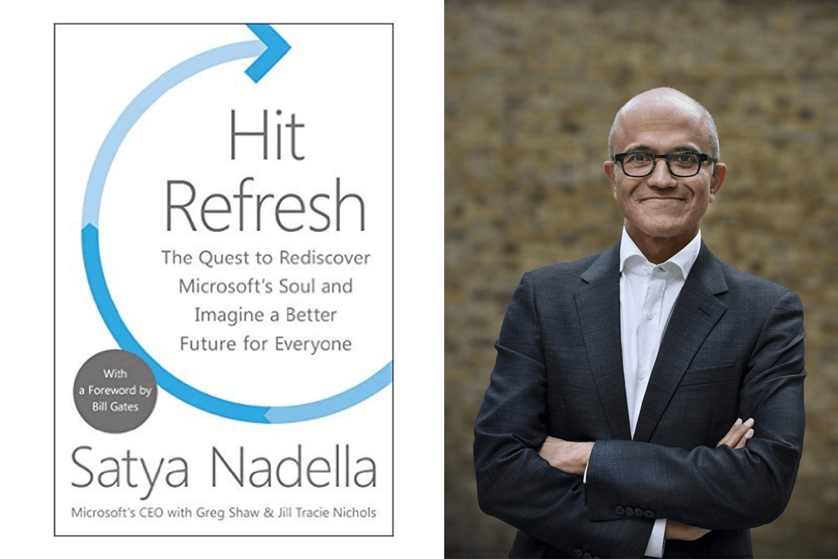 Image result for hit refresh satya nadella