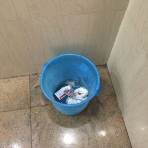 Trash Cans-Chennai Airport