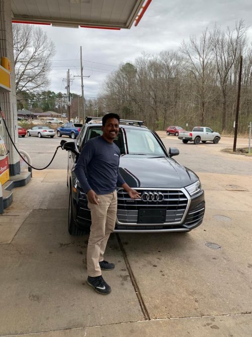 On a business trip to Mississippi, January 17, 2020