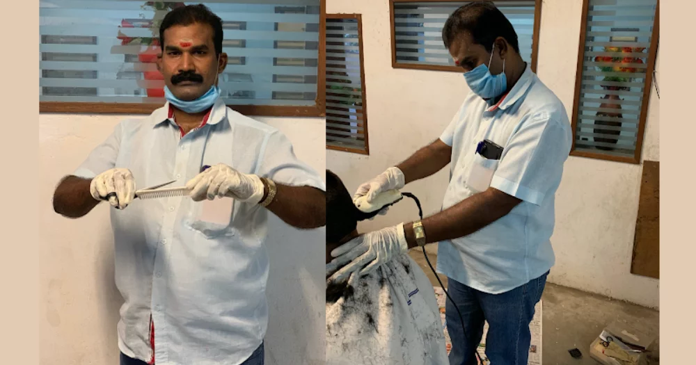 Gopal - The barber from Anna Nagar