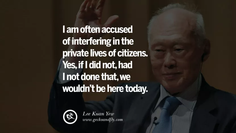 From third world to first- Lee kuan Yew