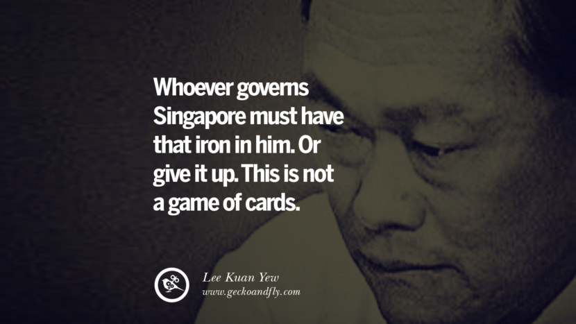 From third world to first- Lee kuan Yew