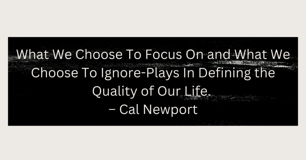 Quote by Cal Newport