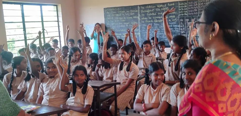 school children