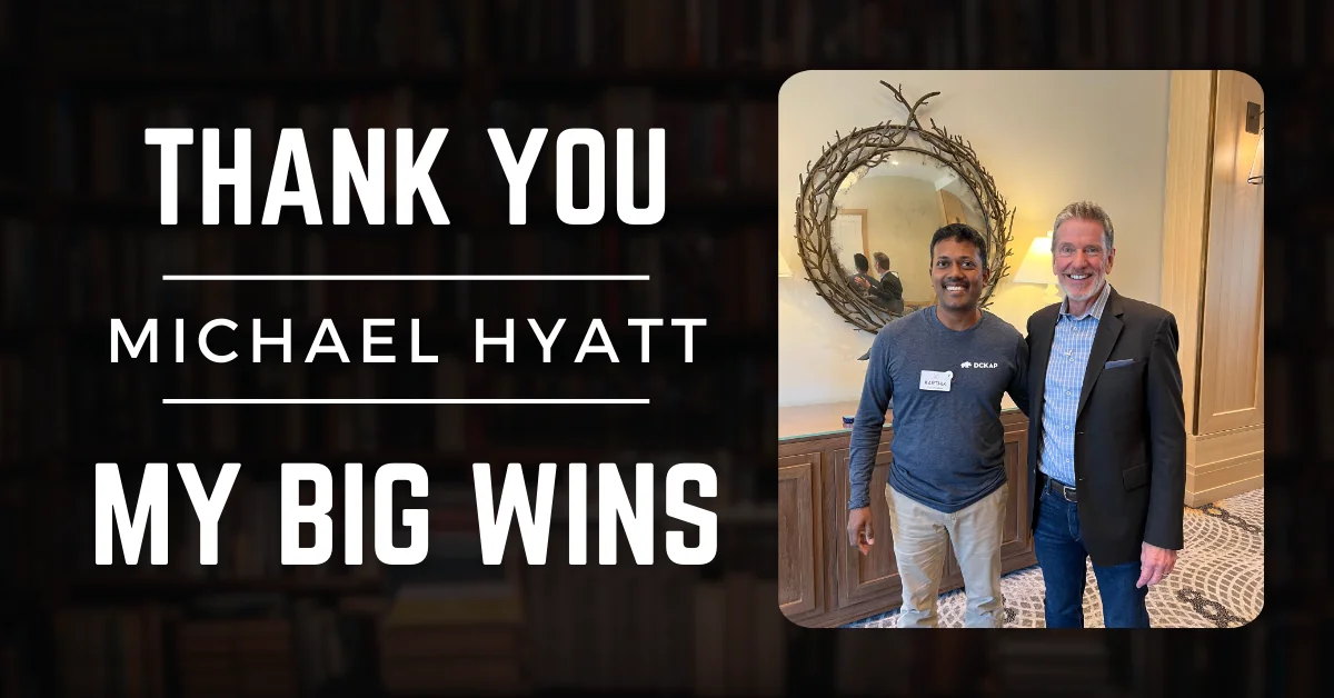 Big Wins, Michael Hyatt