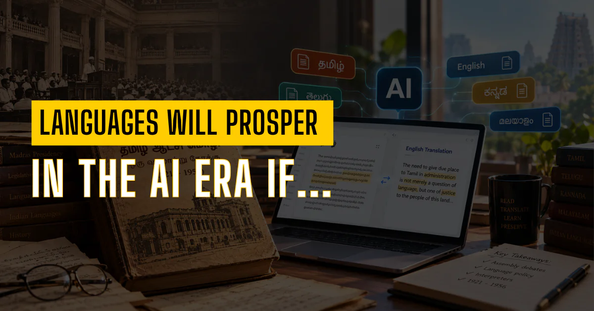 Language will prosper in the AI era if...